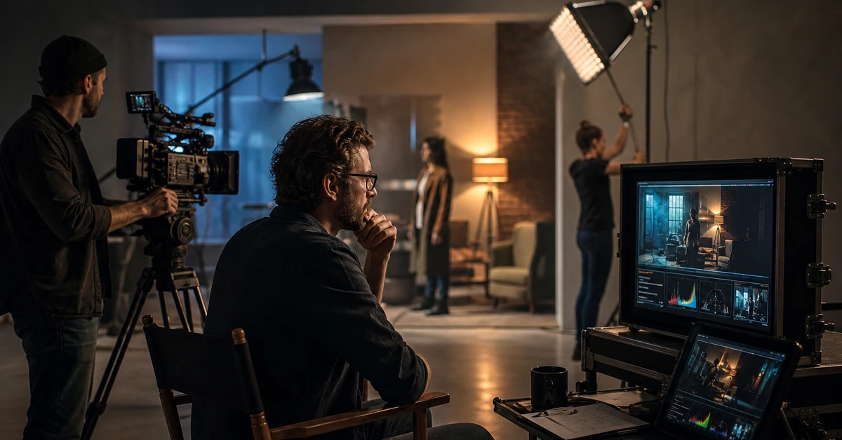 promotional video production services - Pretzel Logic Productions cinematic set