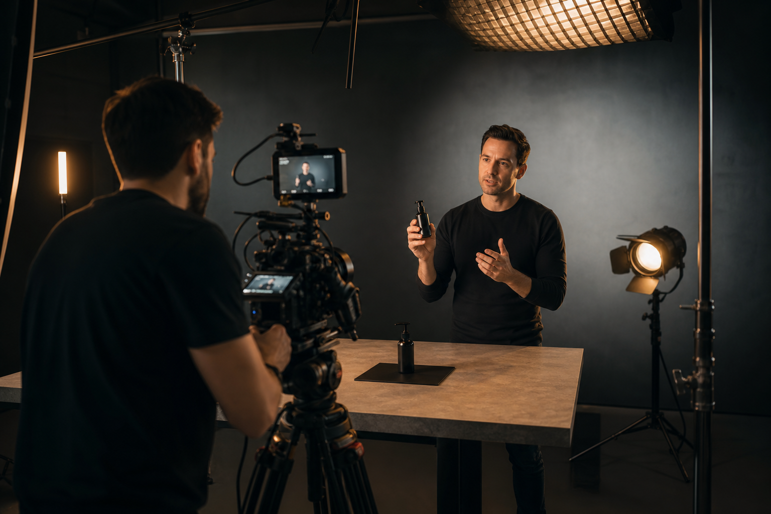Video production for small business — cinematic behind-the-scenes shoot at Pretzel Logic Productions