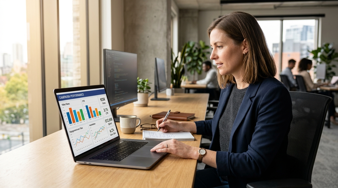 video marketing strategy analytics review — Pretzel Logic Productions