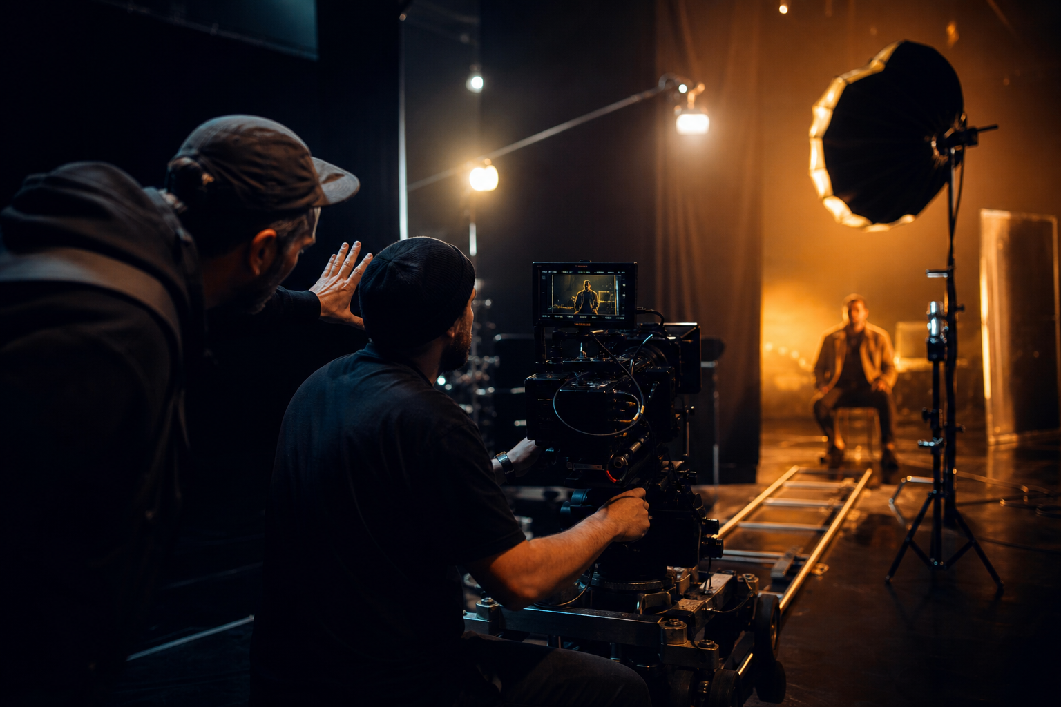 corporate video production company cinematic production set Pretzel Logic Productions