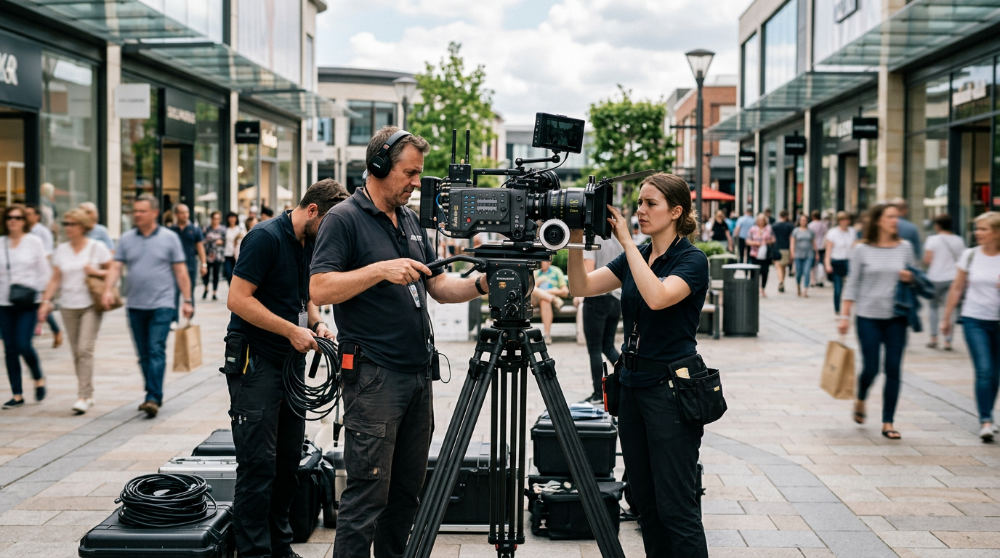 Professional video production at a Chula Vista shopping destination