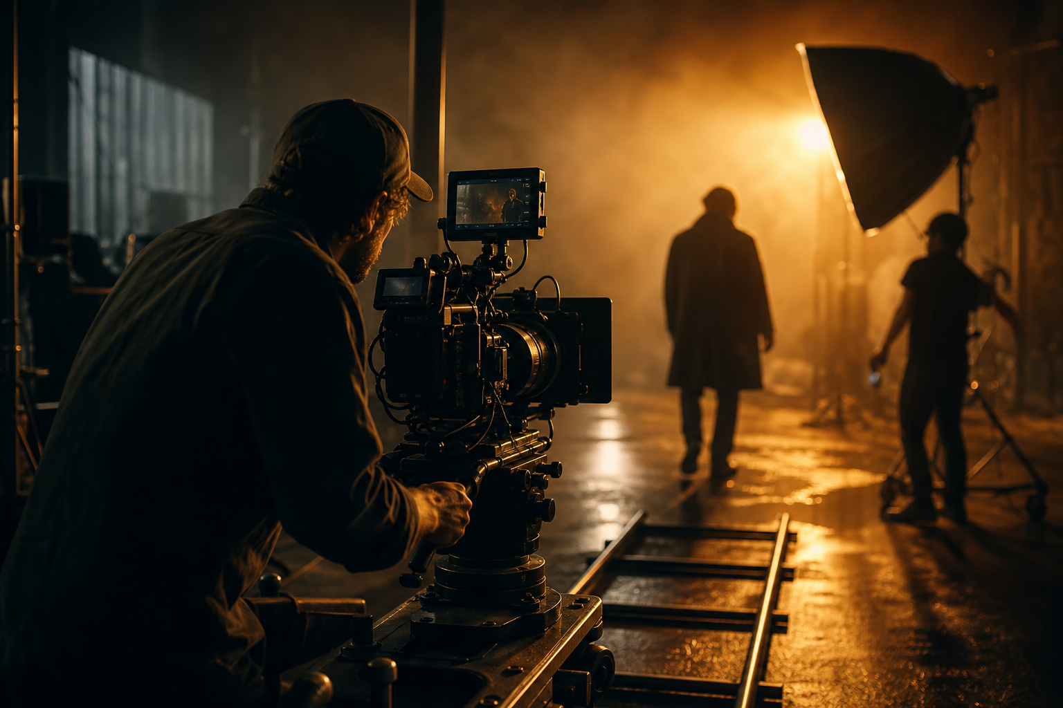 brand video production company Pretzel Logic Productions cinematic film set behind the scenes