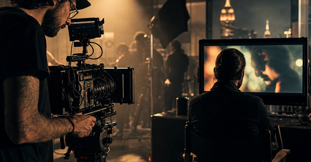 video production company nyc cinematic set Pretzel Logic Productions