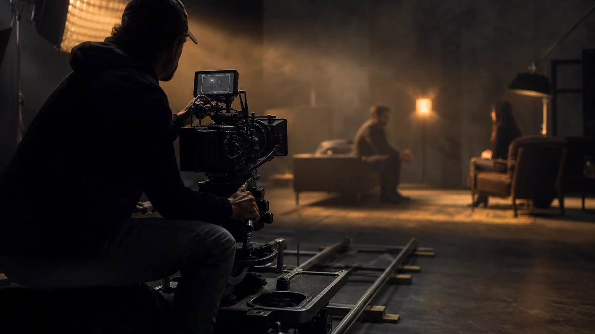 commercial video production companies Pretzel Logic Productions cinematic production set