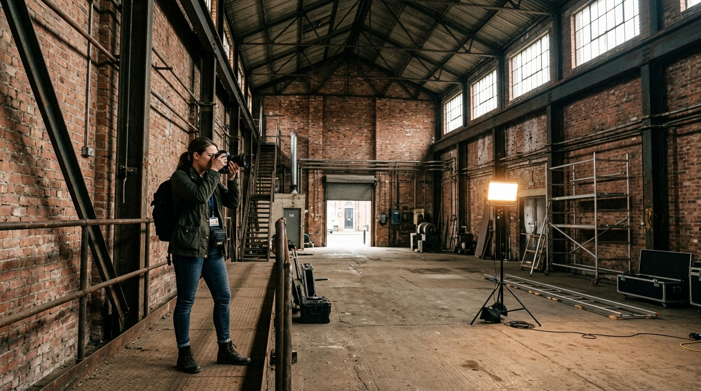 Location scouting during video pre-production planning - Pretzel Logic Productions