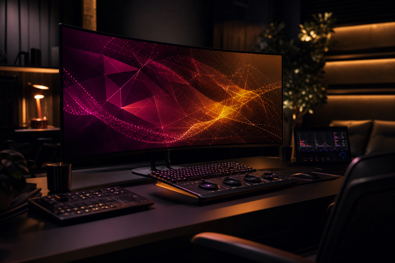 Motion graphics animation cinematic post-production studio environment Pretzel Logic Productions