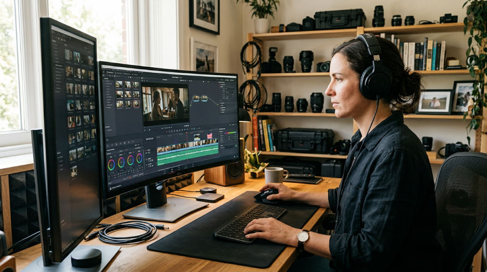 video editing with davinci resolve in practice